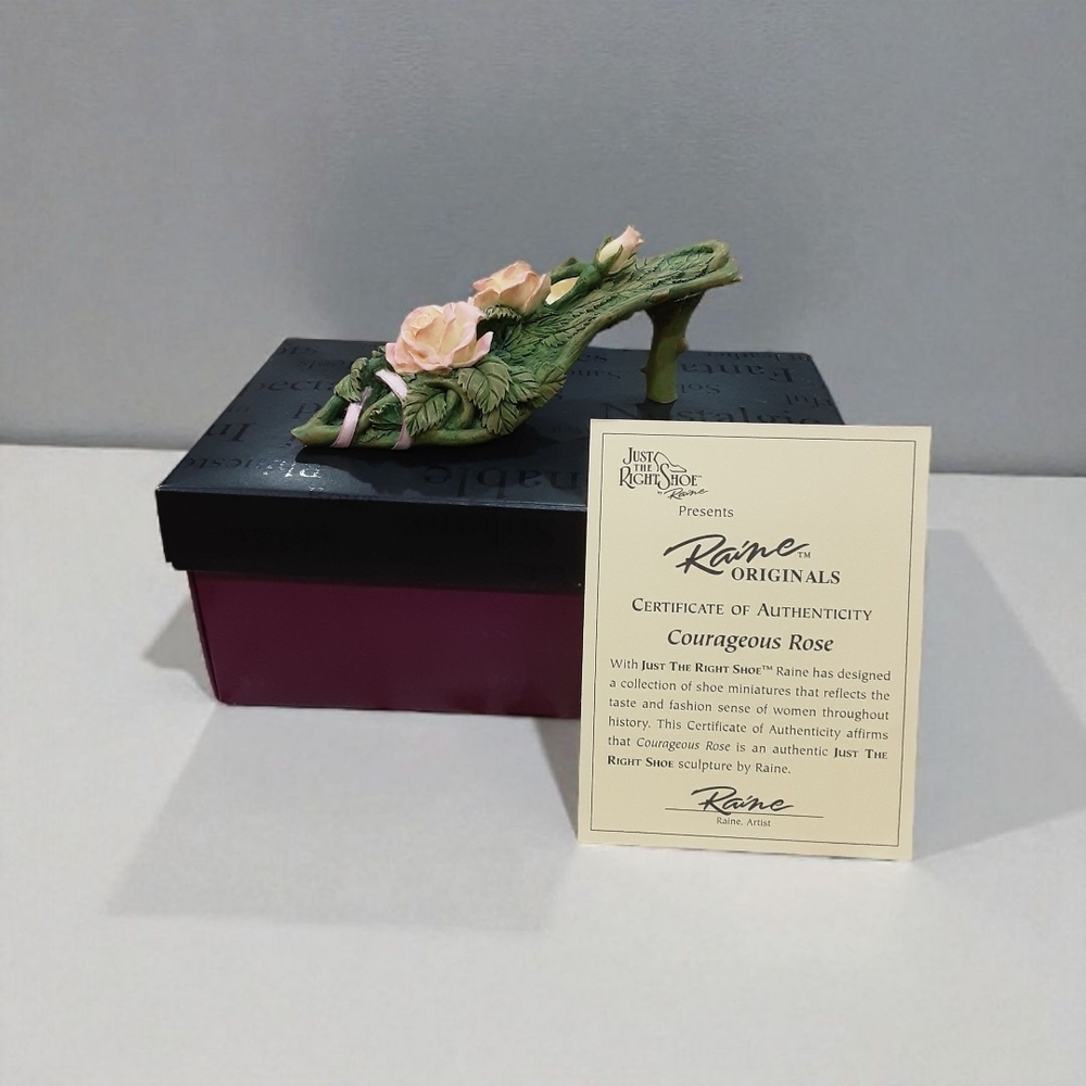 Just The Right Shoe Courageous Rose